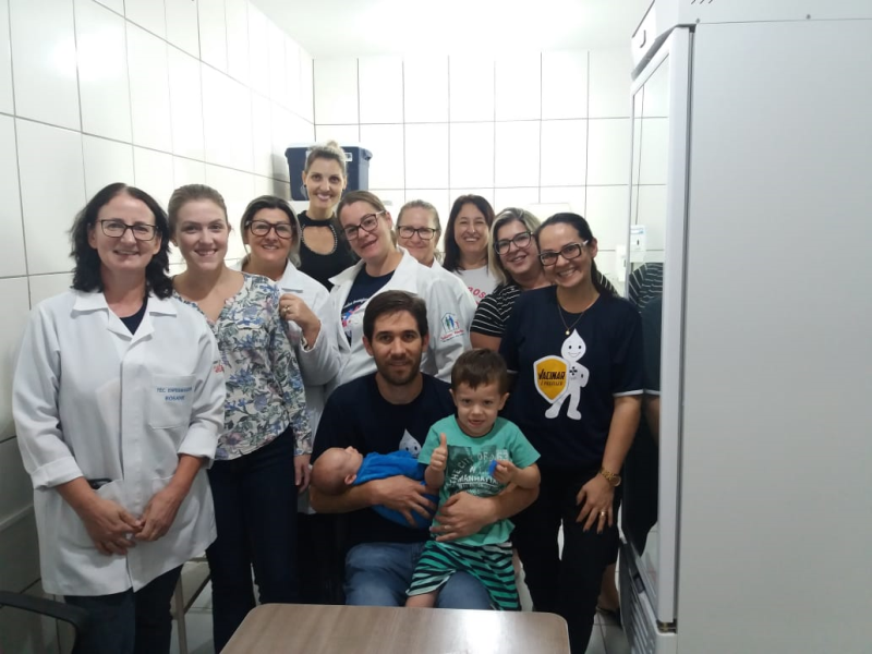 SECRETARIA DE SAÚDE ADERE À CAMPANHA NACIONAL DE VACINAÇÃO